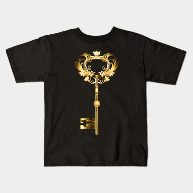 Gold Key Kids T-Shirt by Blackmoon9